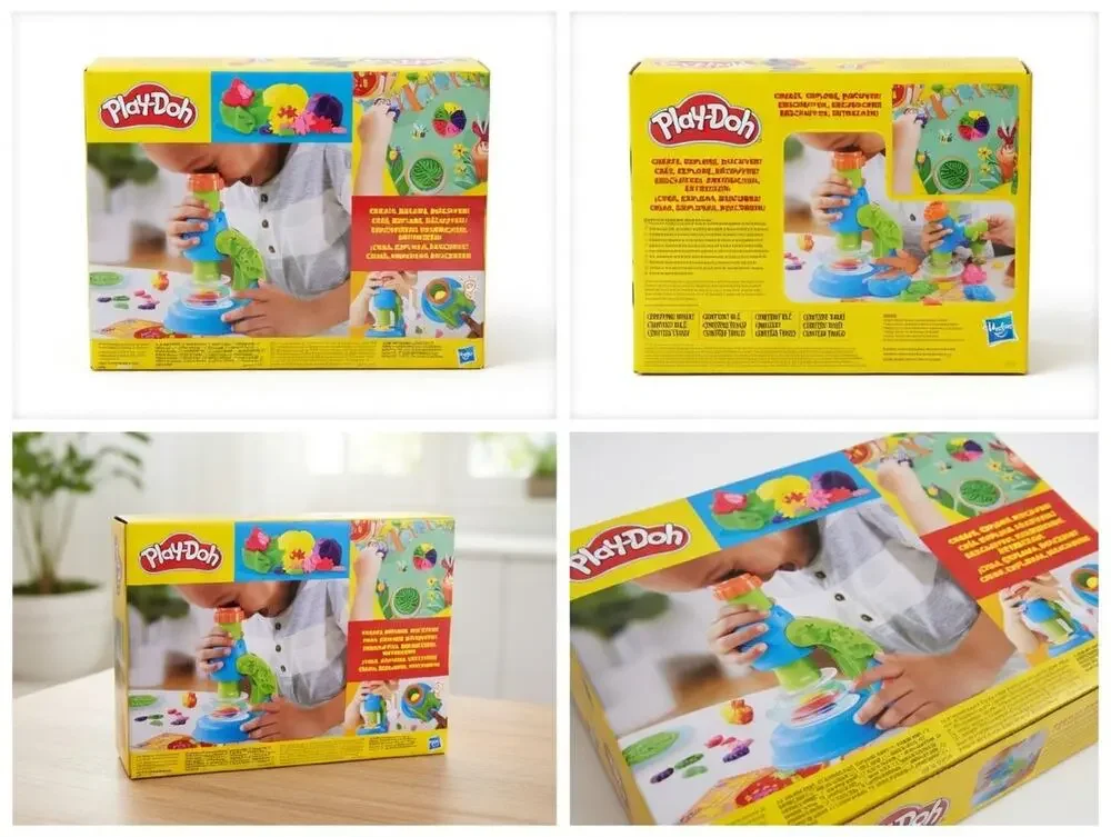 Play-Doh Light & Look Microscope (New in Box)